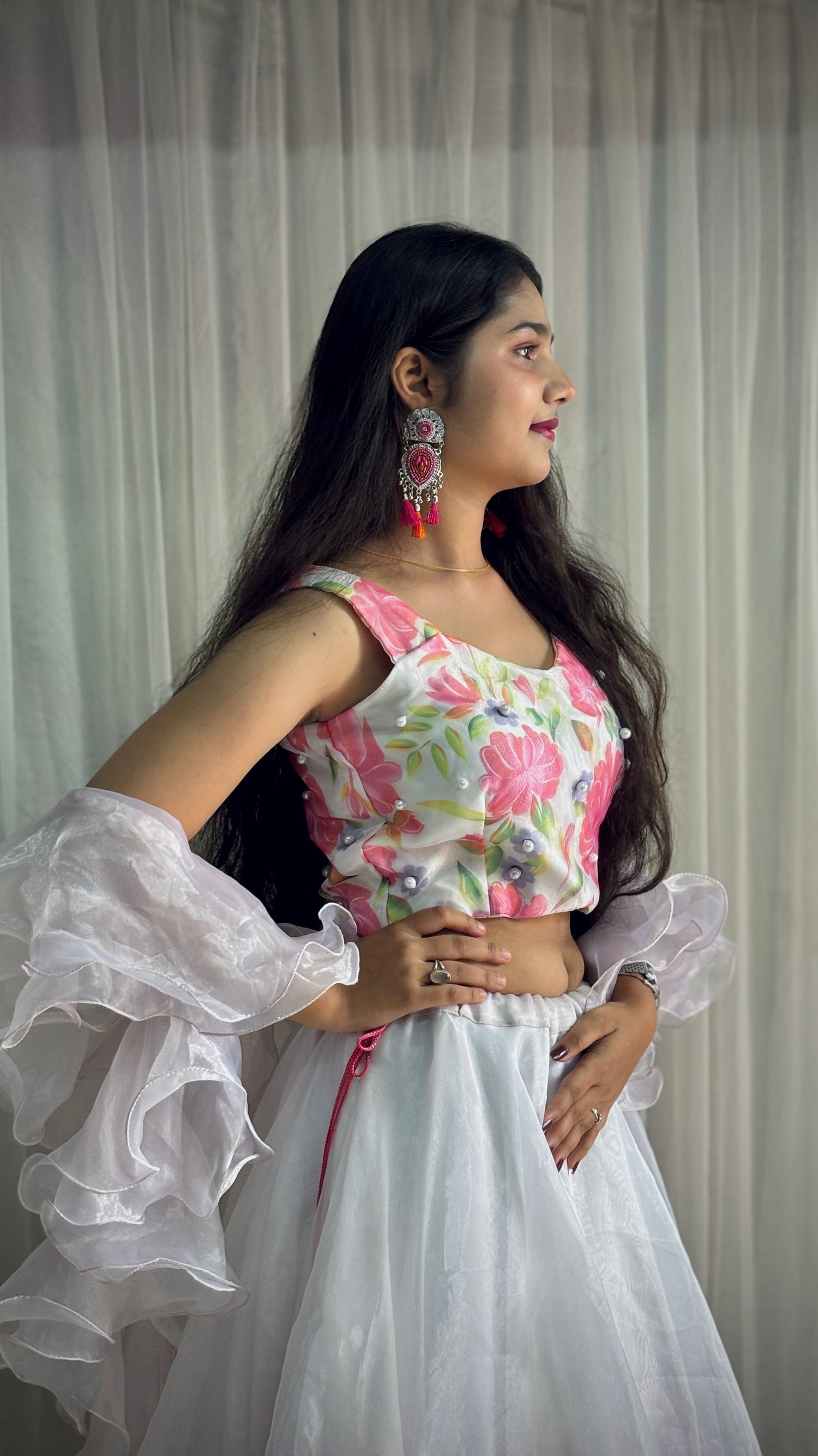 Pink Lehenga Set